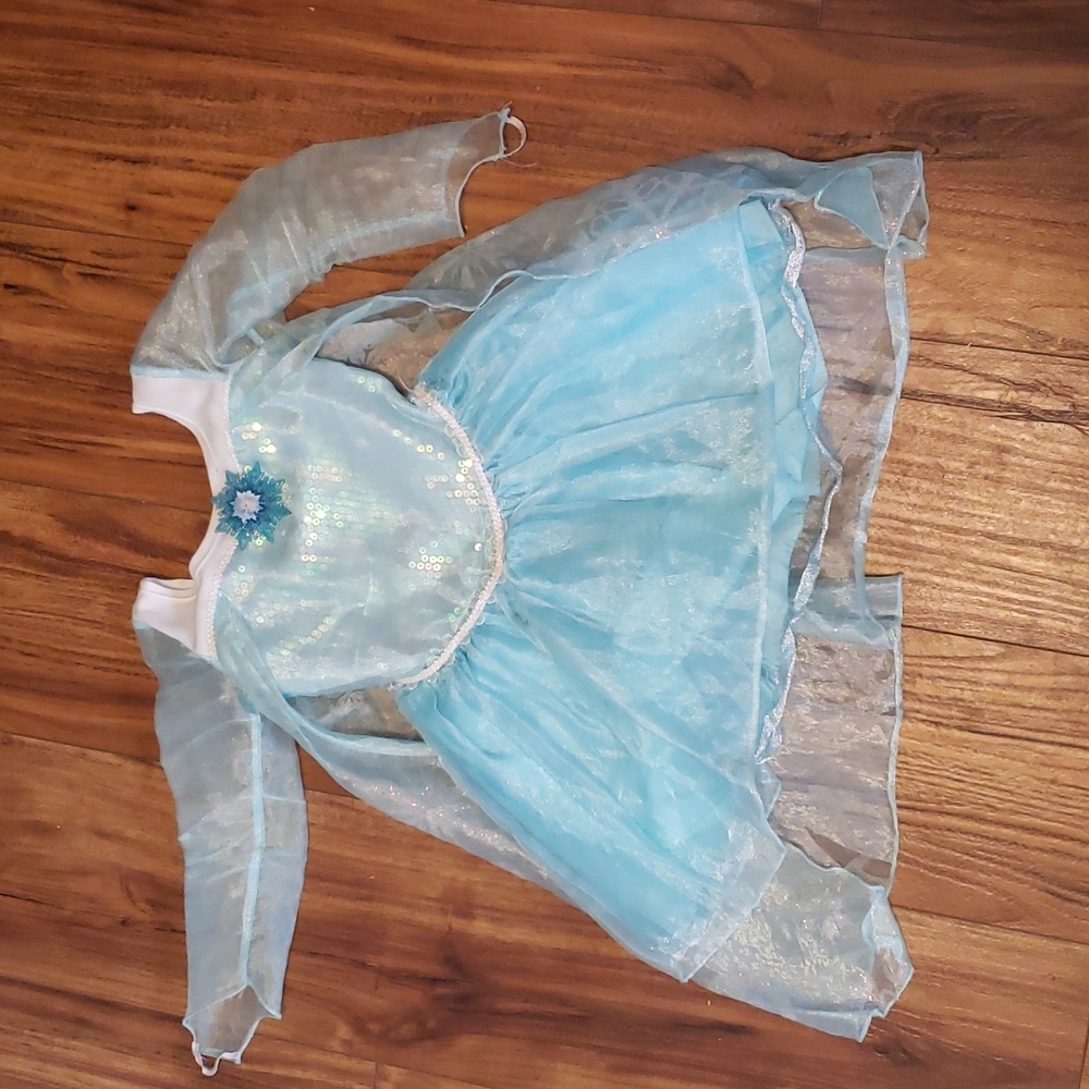 Disney store Elsa dress up gown
